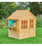 Drevený domček na hranie TP s vonkajšou záhradnou kuchynkou - certifikovaný FSC®