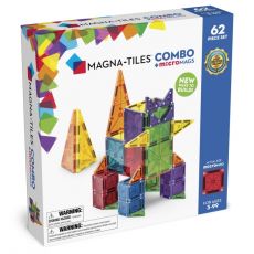 Magna Tiles magnetická stavebnica Combo 62 dielov