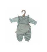 Little Dutch Oblečenie pre bábiku Baby Green Check