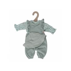 Little Dutch Oblečenie pre bábiku Baby Green Check